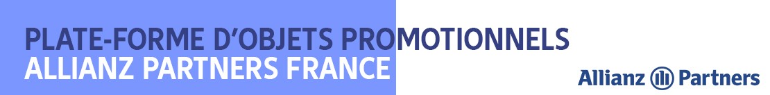 Plateforme d'objets promotionnels - AllianzPartners France